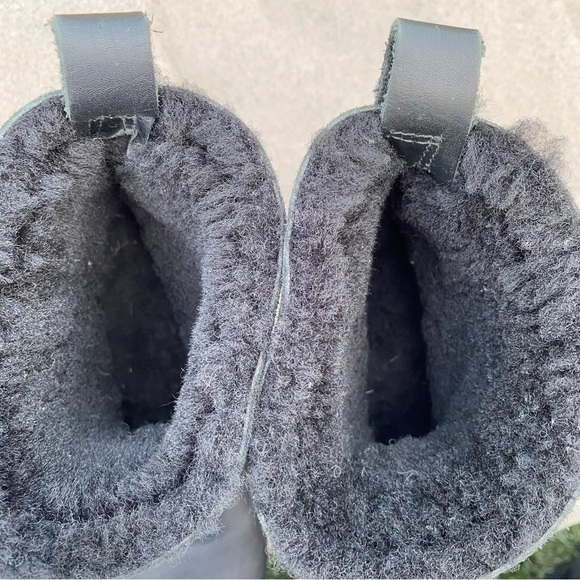 No.6 Pull On Shearling Mid Heel Boots - Picture 8 of 12